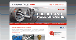 Desktop Screenshot of hardmetals.com
