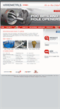 Mobile Screenshot of hardmetals.com